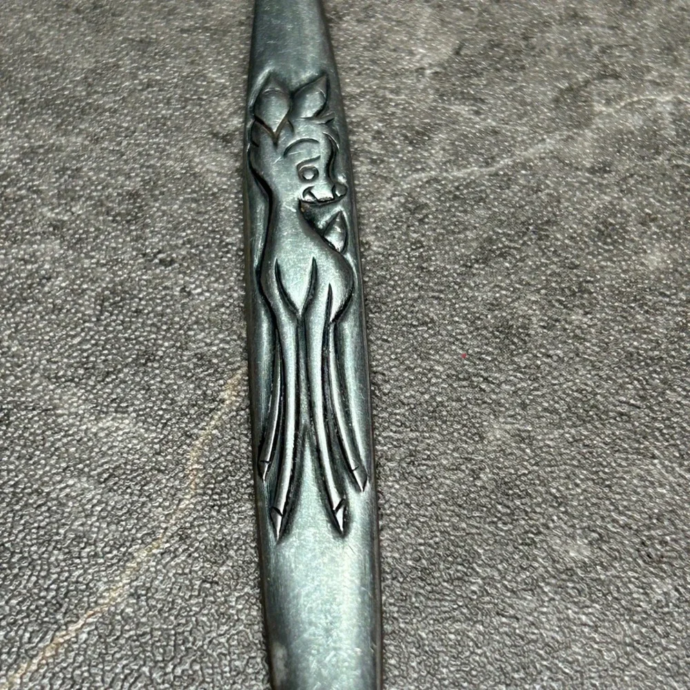Vintage Disney Bambi Baby Spoon Stainless by Bonny Walt Disney Productions Japan